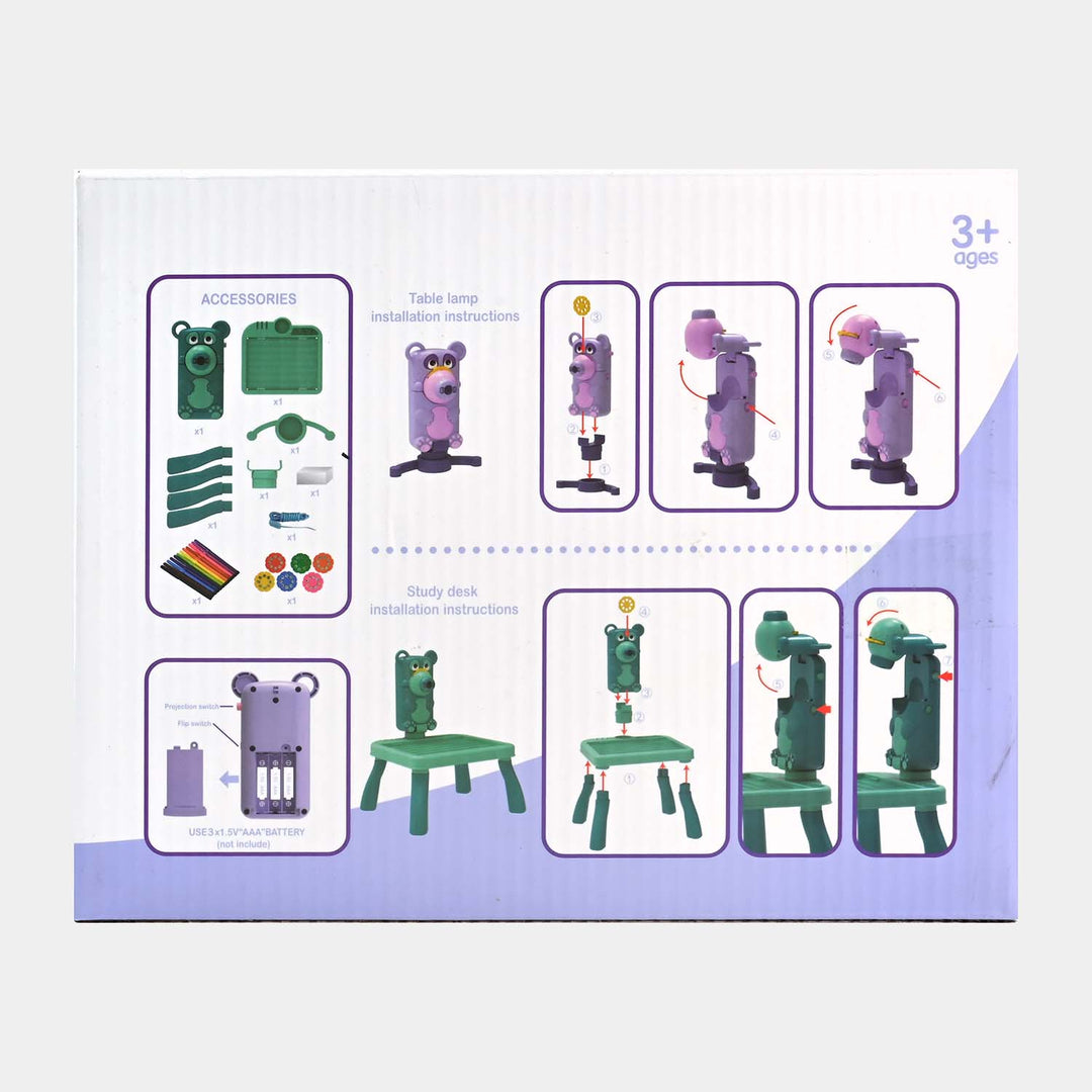 Projection Drawing Learning Table For Kids