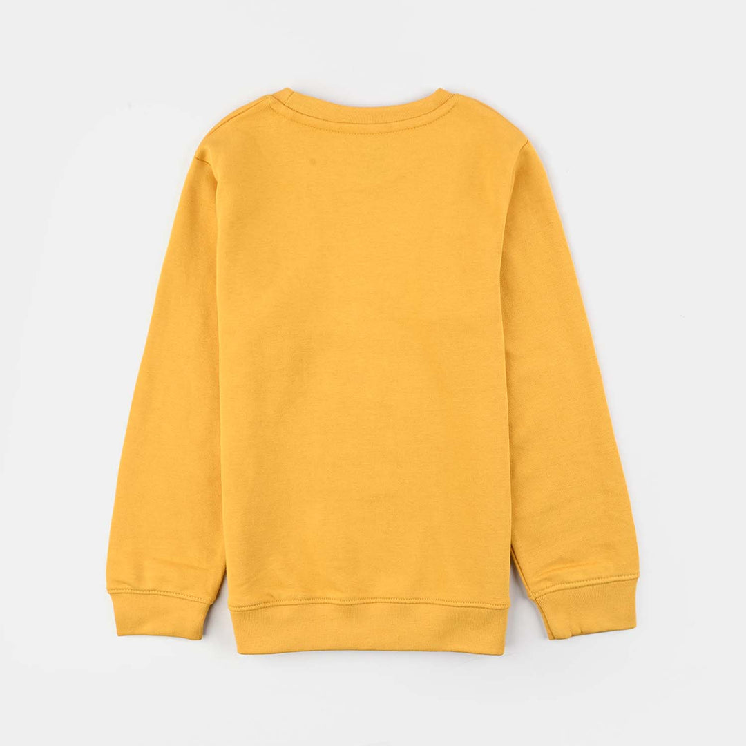 Girls Jersey/Terry 2 Piece Suit Feeling Good-Yellow