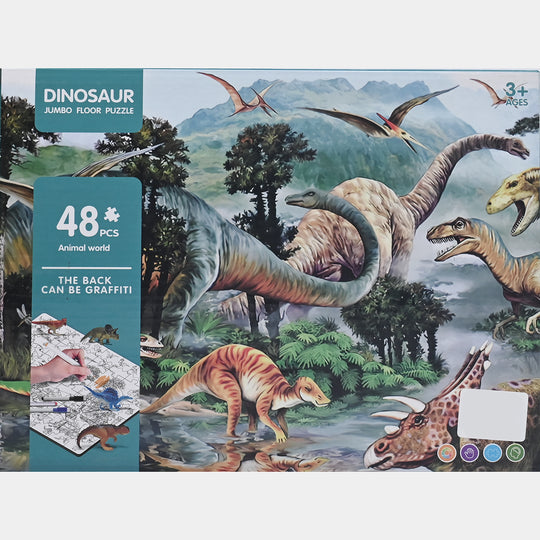 Dinosaur Painting Puzzle