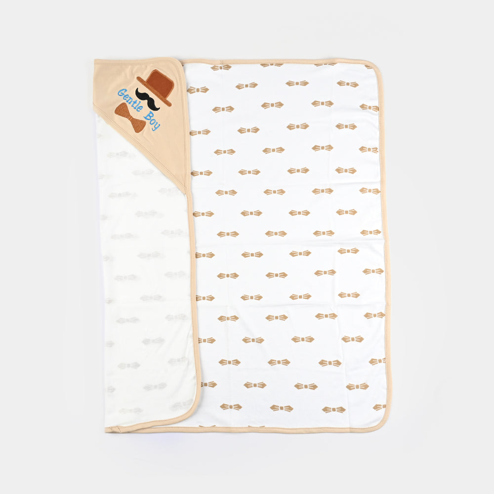 Baby Printed Wrapping Sheet Bow