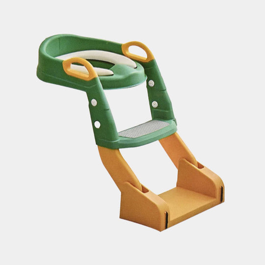 Foldable Ladder Potty Training Seat | L-004 Green