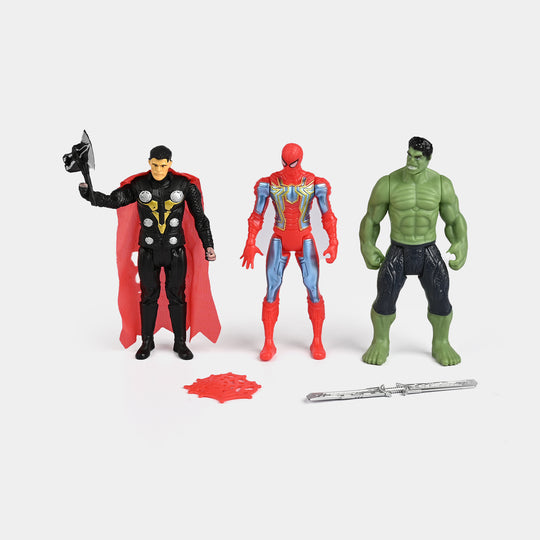 Hero Action Figures Set for Kids