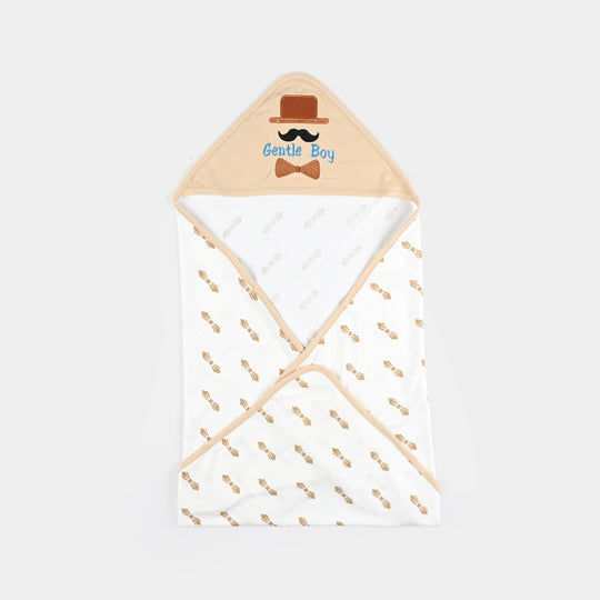 Baby Printed Wrapping Sheet Bow