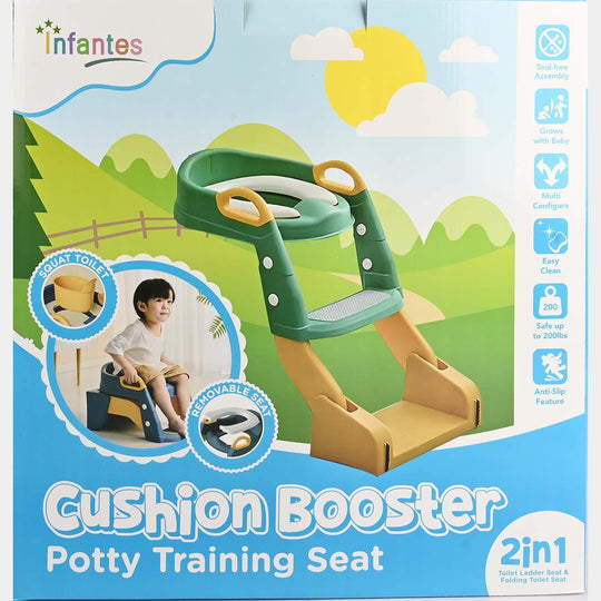 Foldable Ladder Potty Training Seat | L-004 Pink