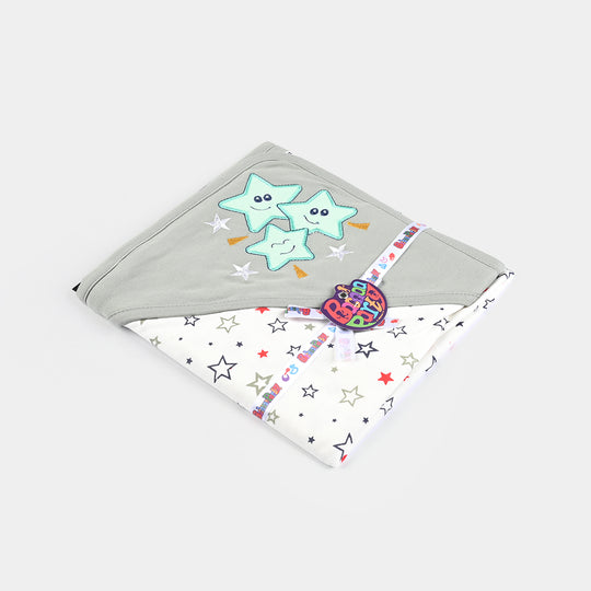 Baby Printed Wrapping Sheet Star