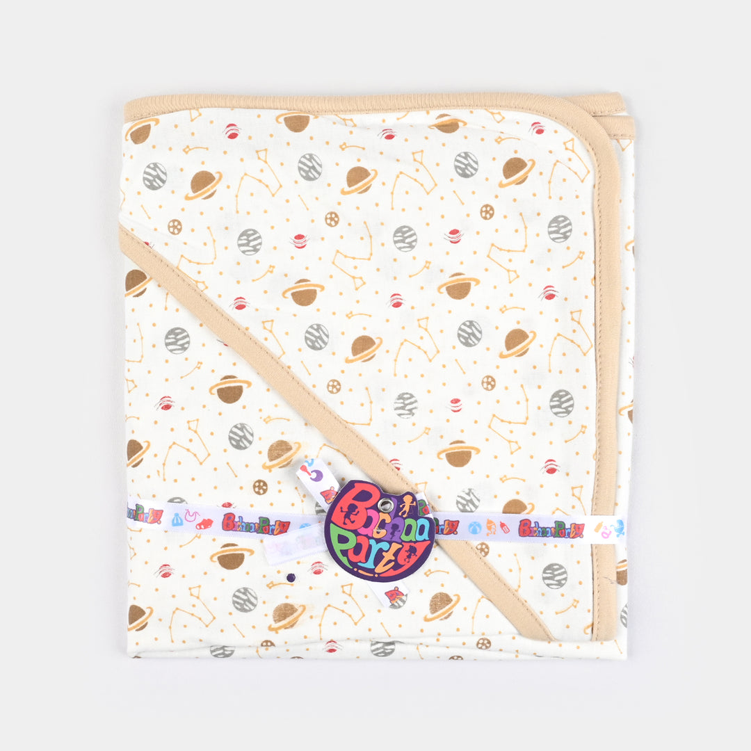 Baby Printed Wrapping Sheet Moon