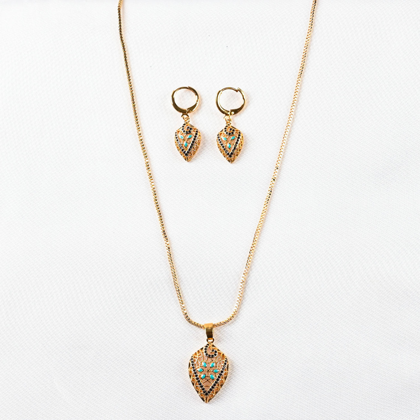 Earrings & Necklace Jewelry Set