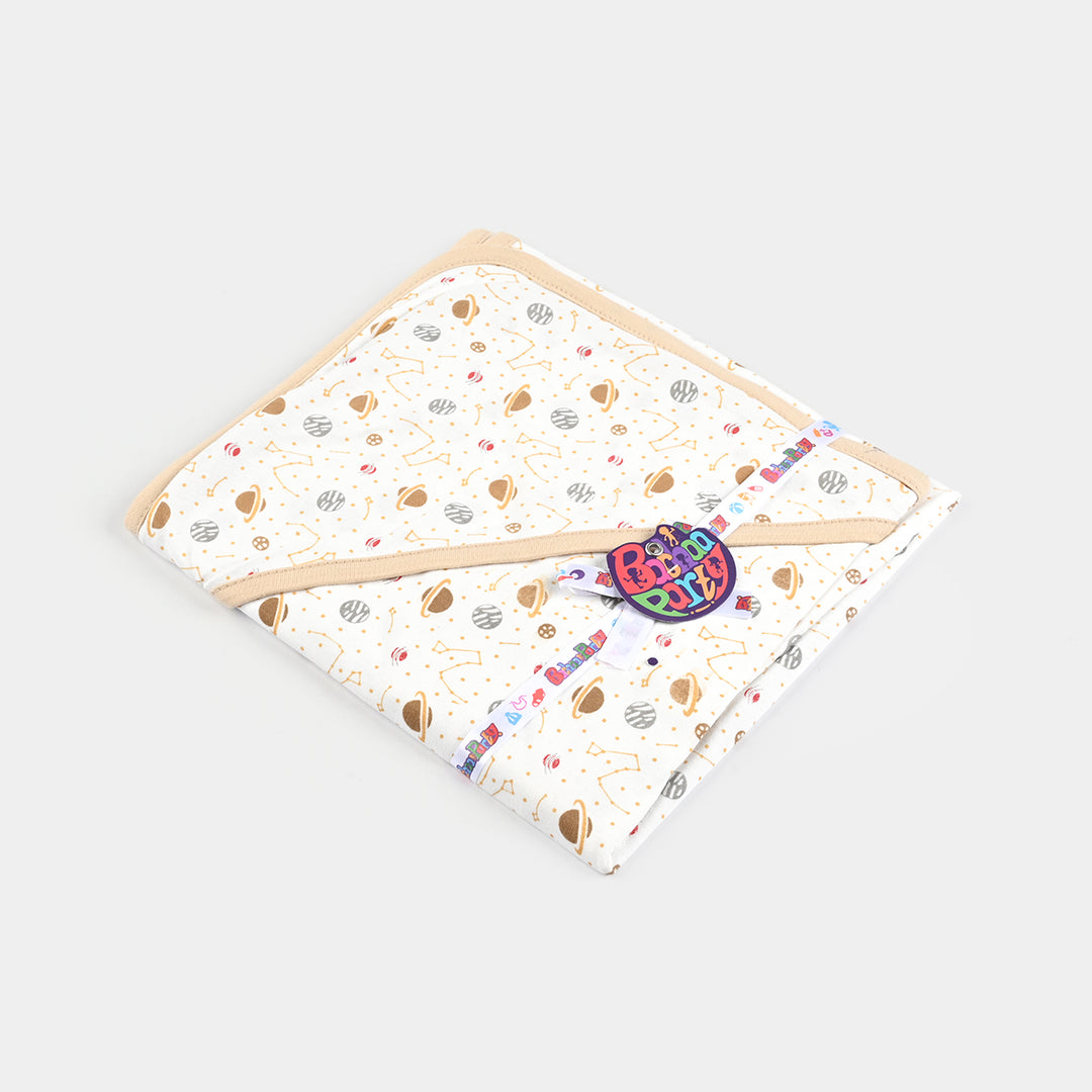 Baby Printed Wrapping Sheet Moon