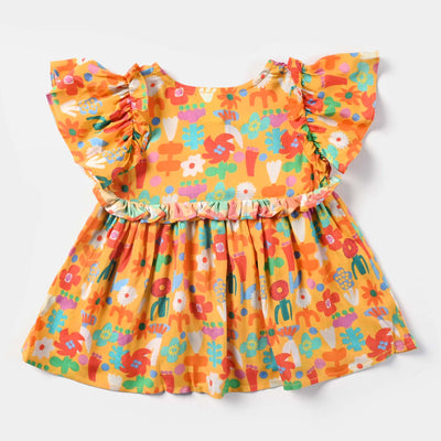 Infant Girls Viscose Casual Frock