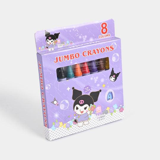 FUN & ART JUMBO CRAYON COLOR | 8PCs