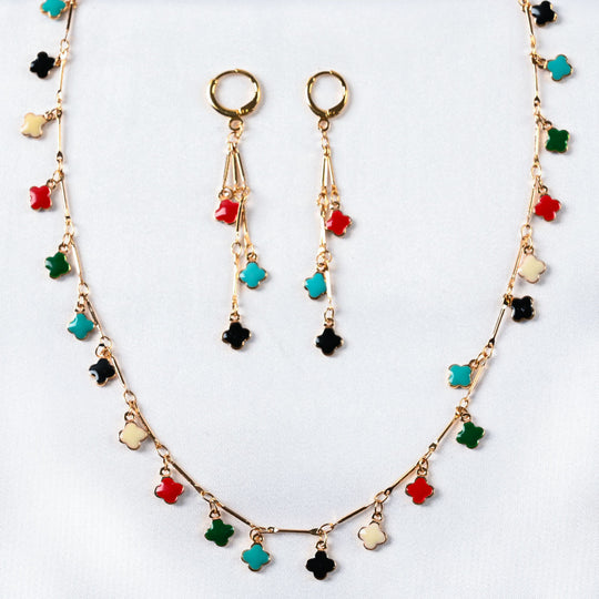 Earrings & Necklace Jewelry Set