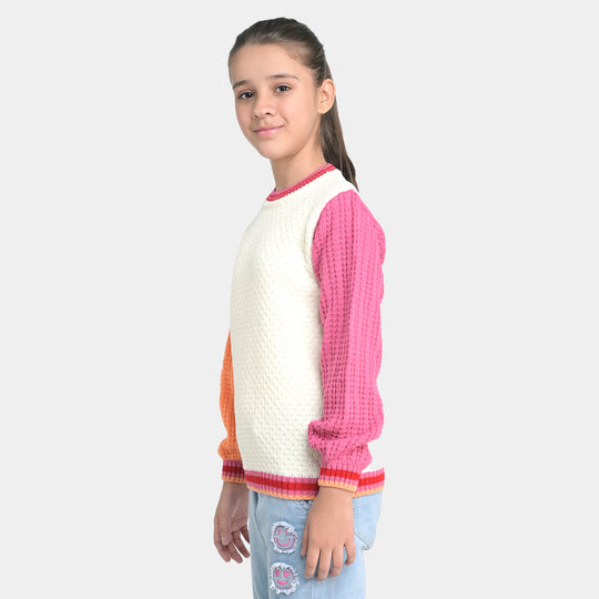 Girls Sweater -Multi