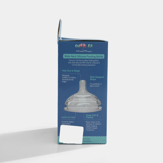 Full Silicon Feeding Bottle 240Ml Pink