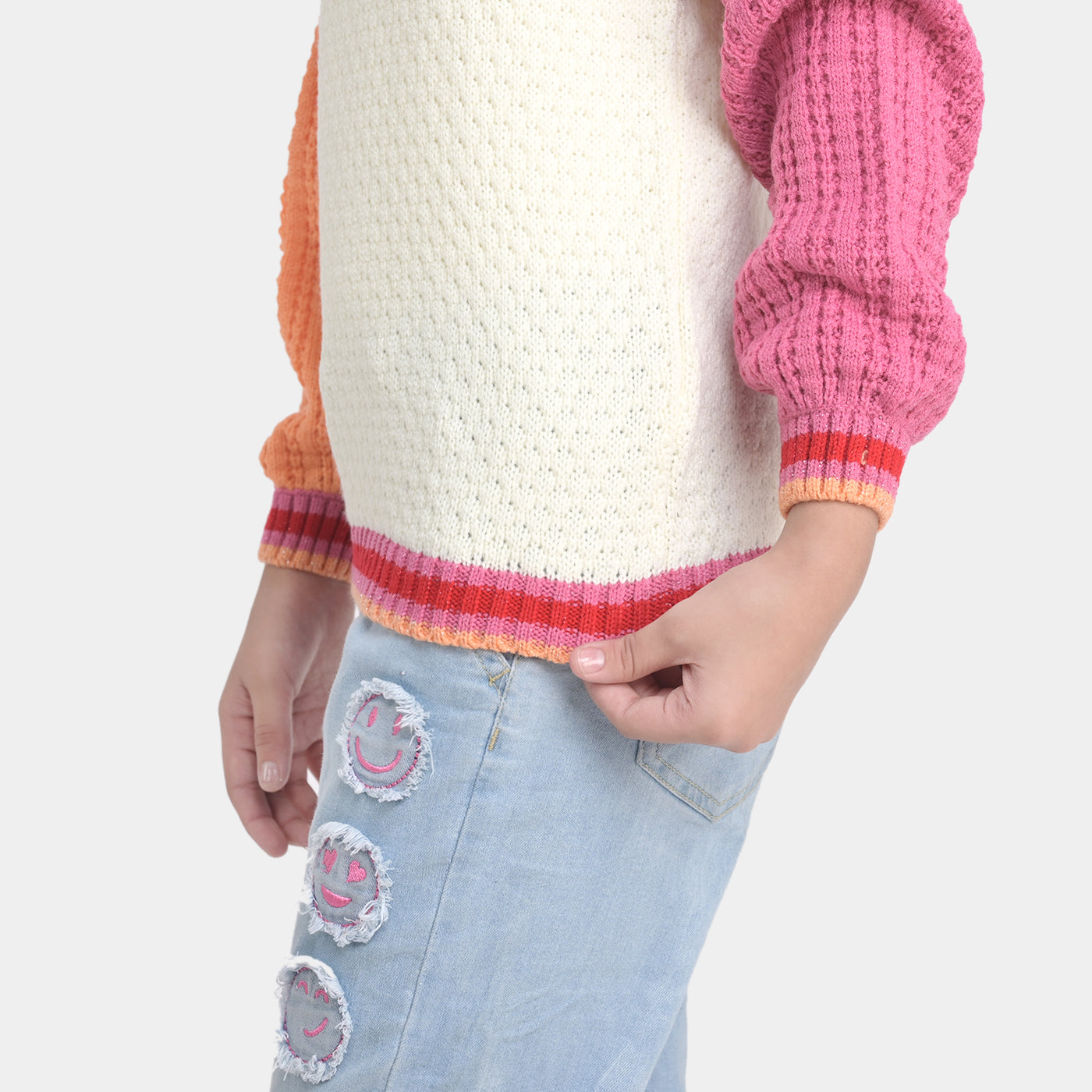 Girls Sweater -Multi