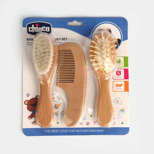 Baby Brush & Comb Set 3Pcs