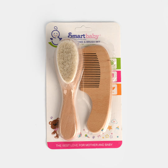 Baby Brush & Comb Set 2Pcs