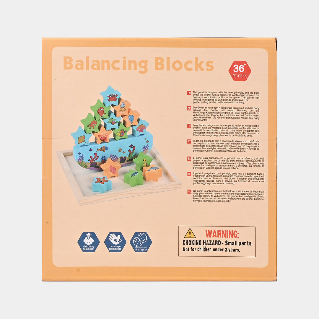 Wooden Balancing Blocks