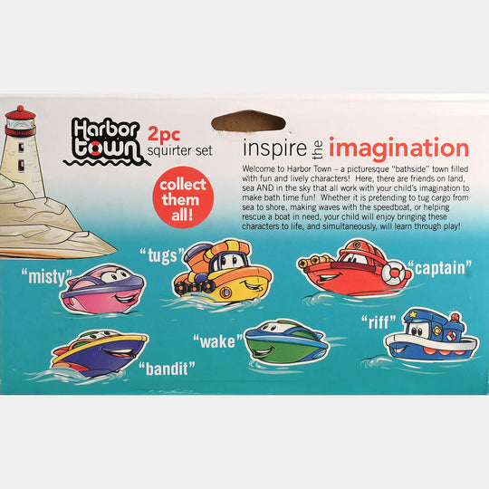 2-Piece Bath Squirter Boat Set