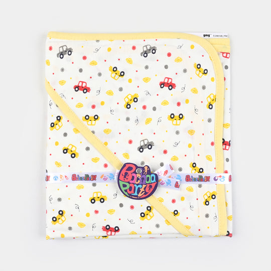 Baby Printed Wrapping Sheet Car