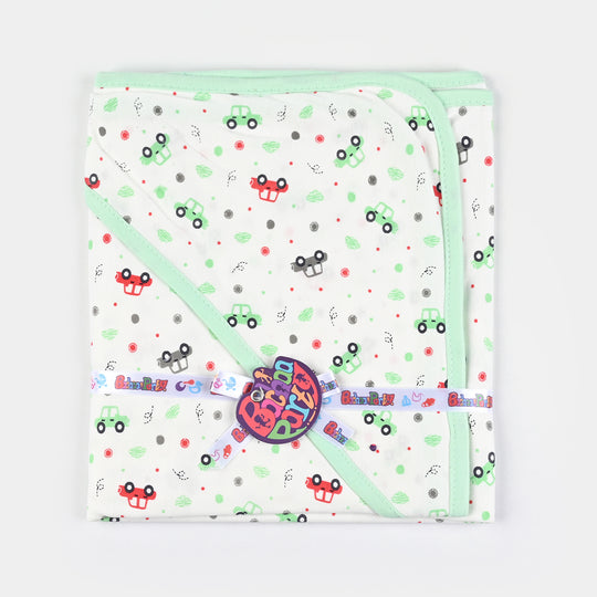 Baby Printed Wrapping Sheet Car