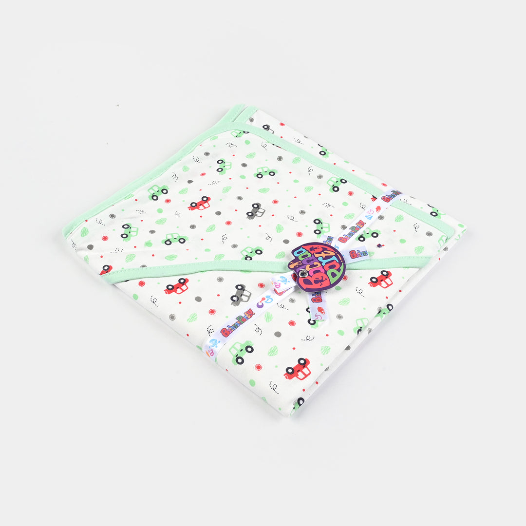 Baby Printed Wrapping Sheet Car