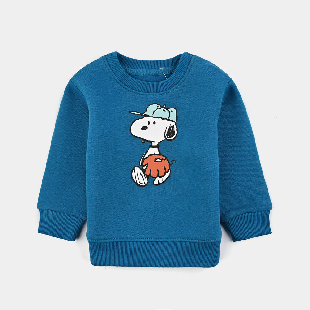 Infant Boys Fleece 2 Piece Suit Peanut