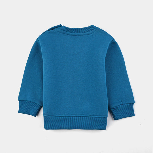 Infant Boys Fleece 2 Piece Suit Peanut