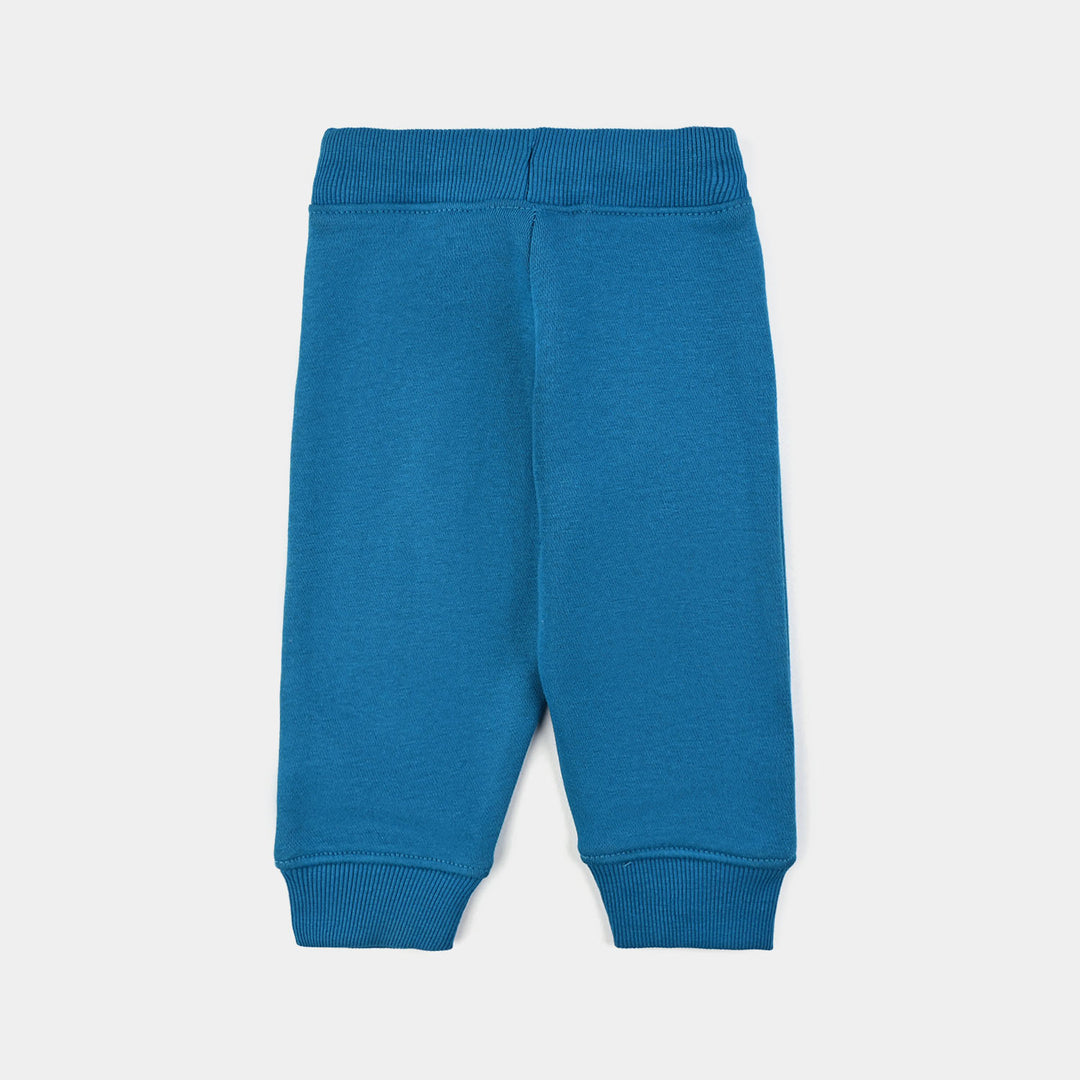 Infant Boys Fleece 2 Piece Suit Peanut