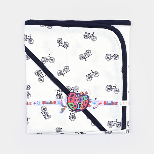 Baby Printed Wrapping Sheet Cycle