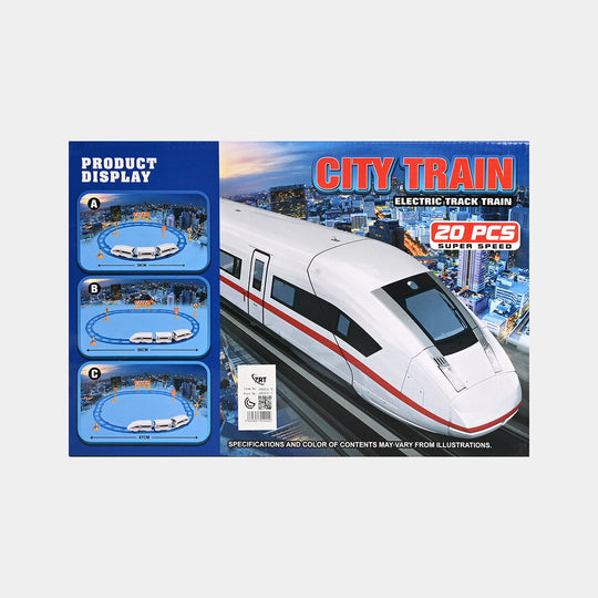 Electric Toy Train Set For Kids