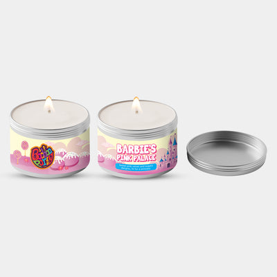 1PC Pink Palace Scented Candle in Mini Jar