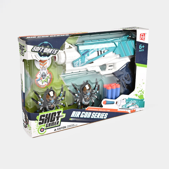 Eva Soft Dart Shoot Game With Targets – Safe Blaster Fun for Kids