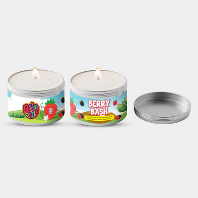 1PC Berry Bash Scented Candle in Mini Jar
