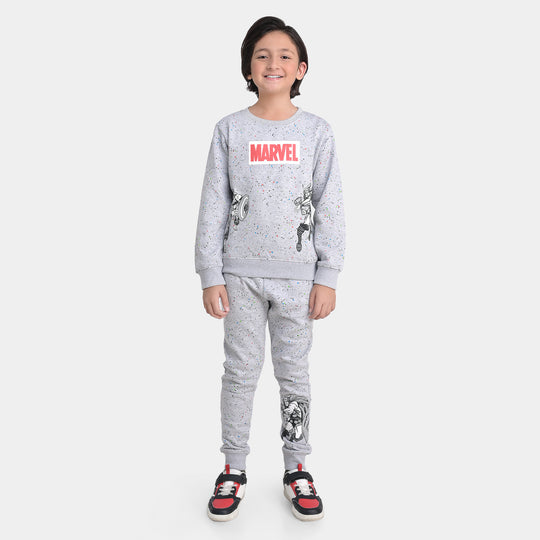 Boys Fleece 2 Piece Suit -GREY