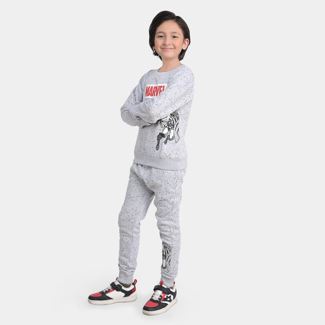 Boys Fleece 2 Piece Suit -GREY