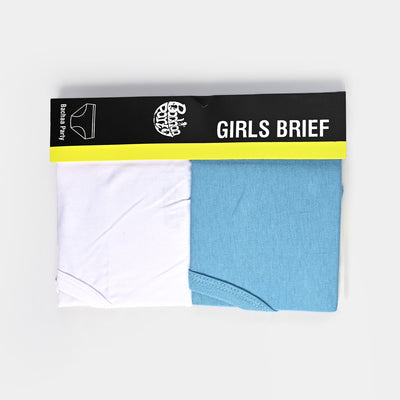 Girls Cotton Jersey Panties Pack of 2