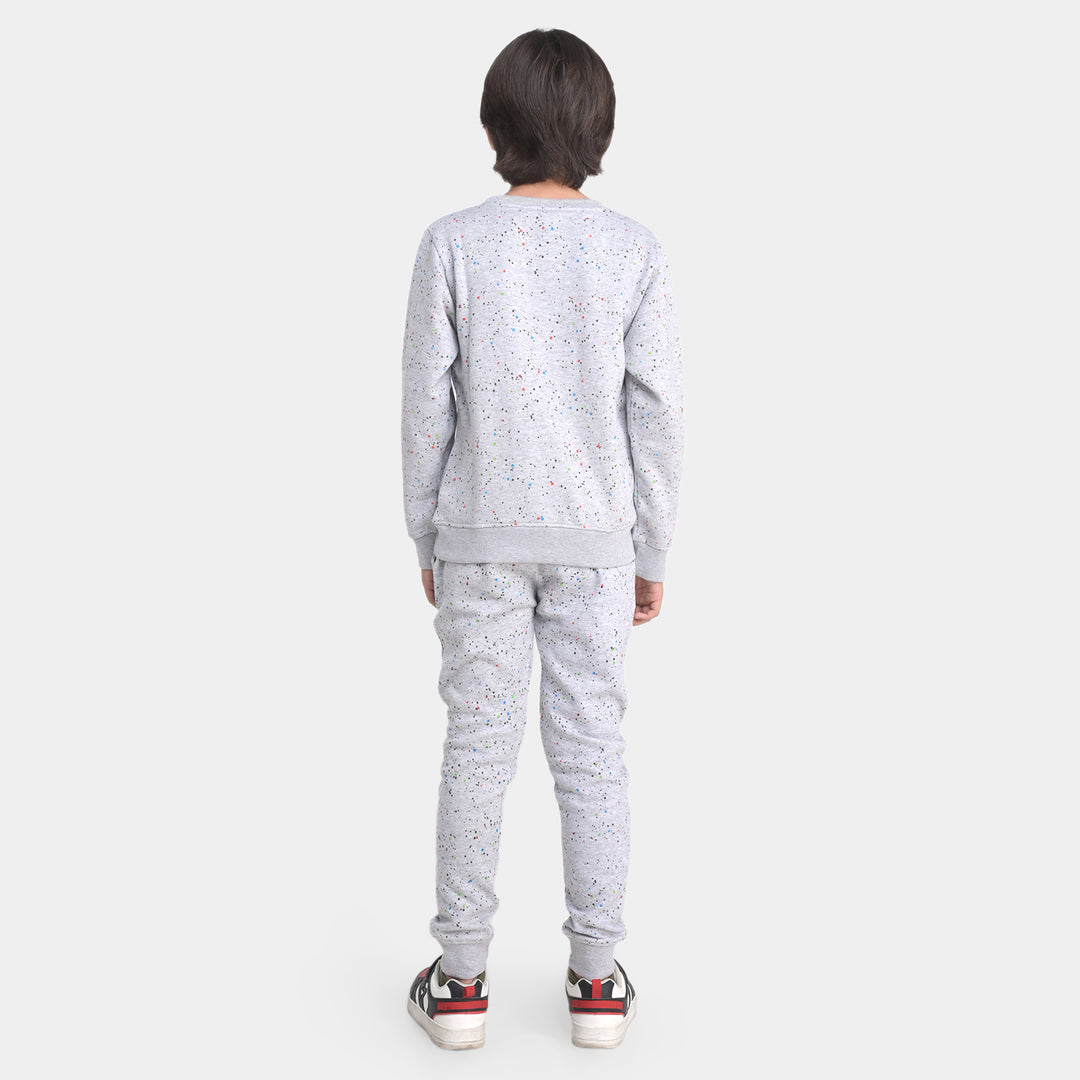 Boys Fleece 2 Piece Suit -GREY