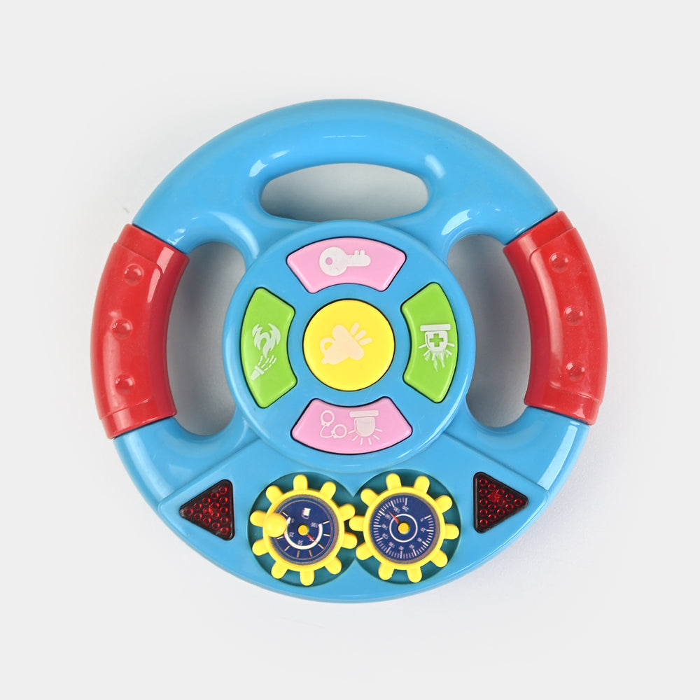 Musical Steering Wheel with Lights & Sound