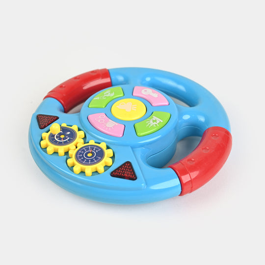 Musical Steering Wheel with Lights & Sound