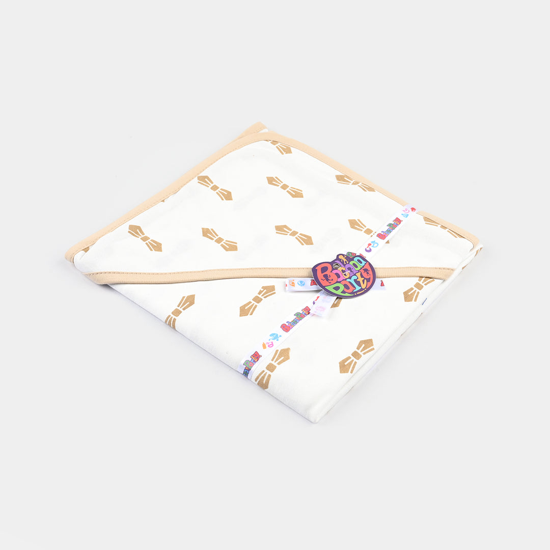 Baby Printed Wrapping Sheet Bow