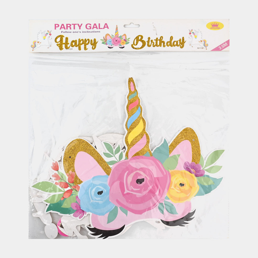 Party Gala HBD Unicorn