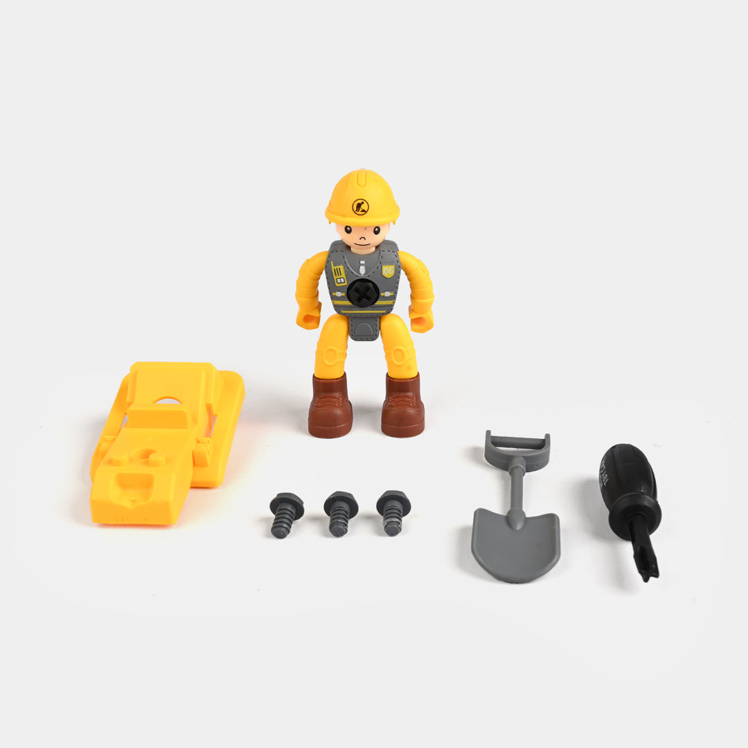 Diy Truck Set | Construction Vehicle Playset