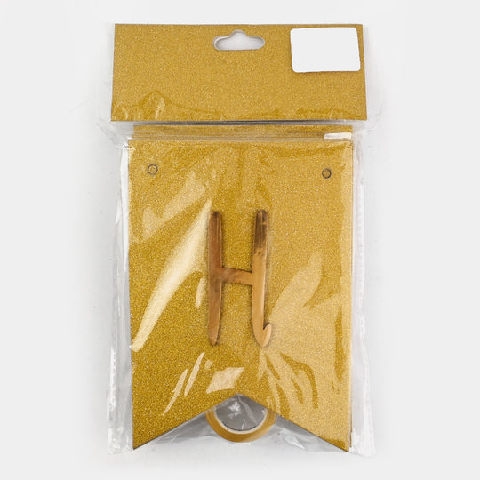 Happy Birthday Hanging Banner