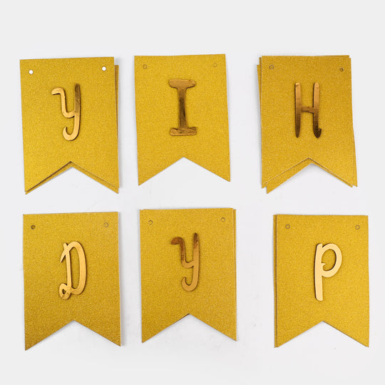 Happy Birthday Hanging Banner