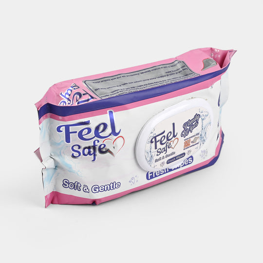 Feel Safe Fresh Wipes – 120 Sheets (Soft & Gentle)