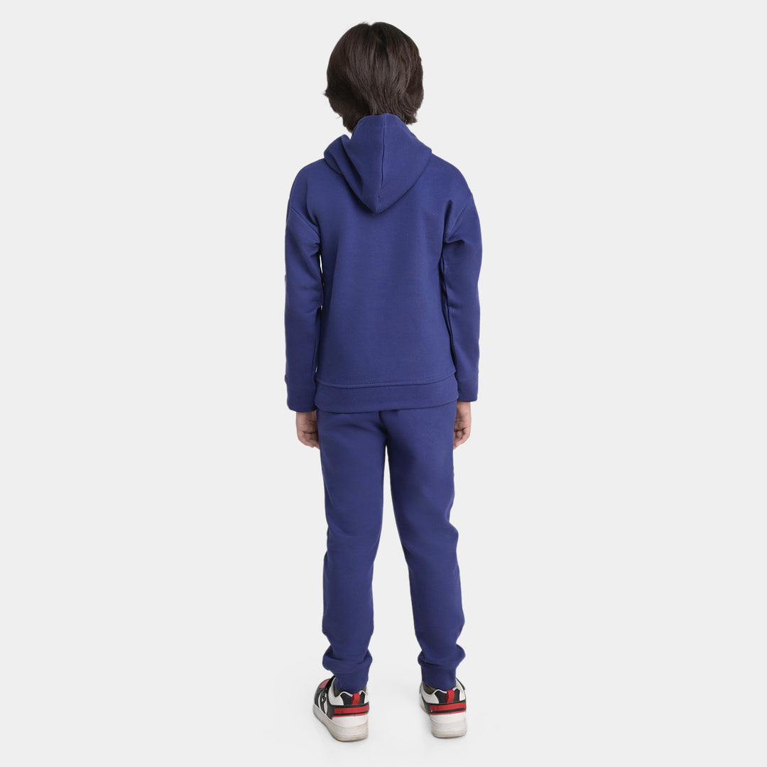 Boys Fleece 2 Piece Suit Nasa-NAVY