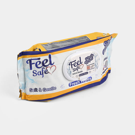 Feel Safe Fresh Wipes – 120 Sheets (Soft & Gentle)