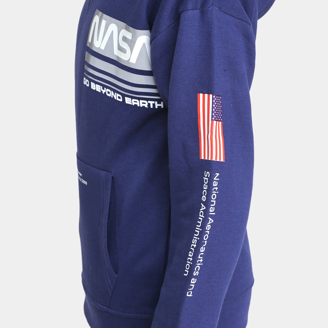 Boys Fleece 2 Piece Suit Nasa-NAVY