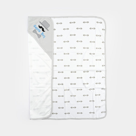 Baby Printed Wrapping Sheet Bow