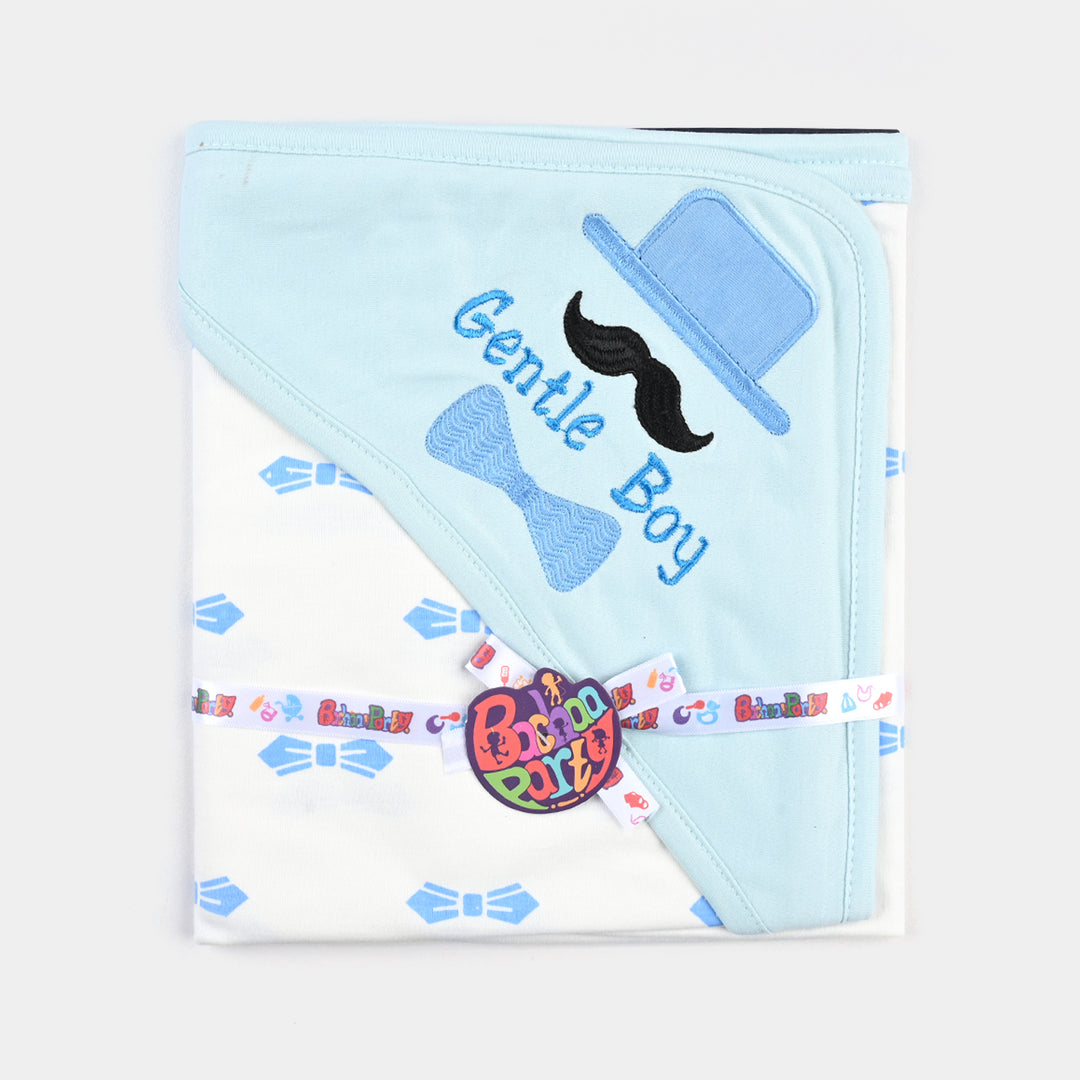 Baby Printed Wrapping Sheet Bow